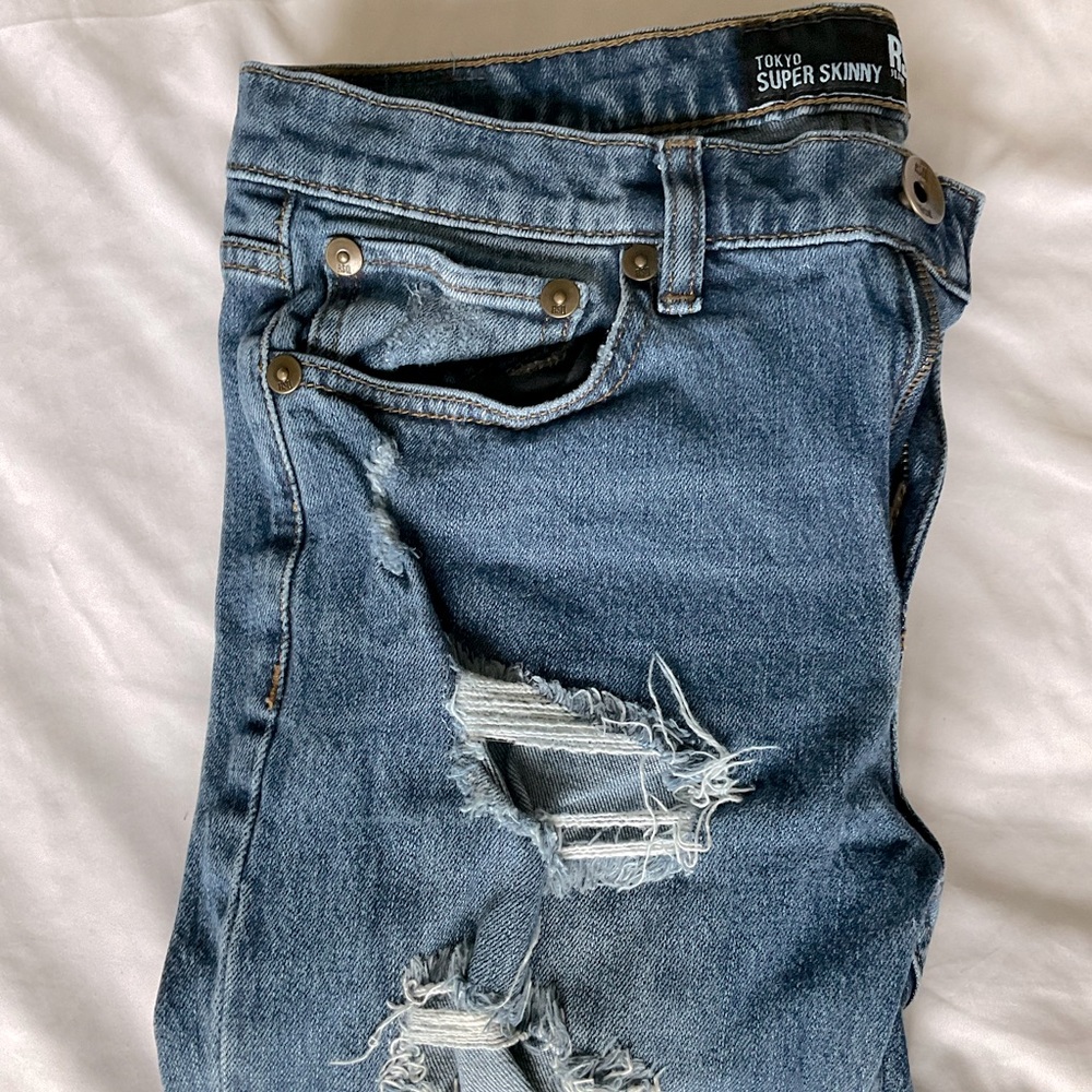BLUE RSQ SUPER SKINNY JEANS